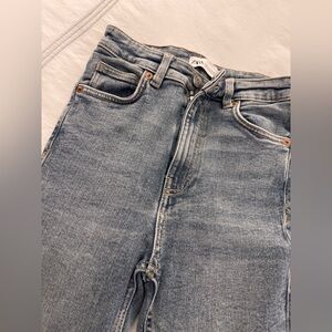 ZARA high rise jeans